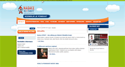 Desktop Screenshot of nadacedks.cz